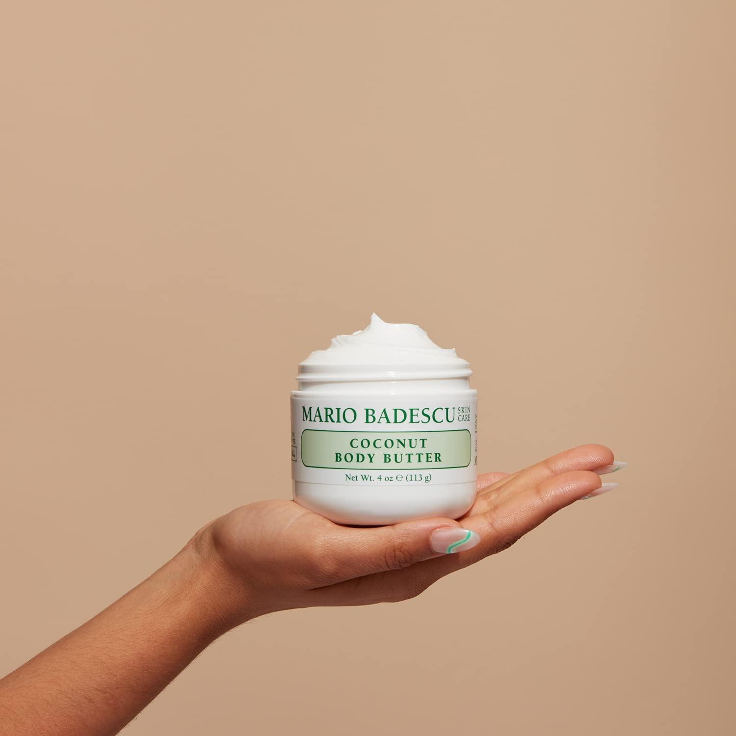imageMario Badescu Coconut Body Butter for All Skin Types  Body Moisturizer for Smooth and Radiant Skin  Formulated with Shea ButterBody Butter