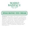 imageMario Badescu Eye Cream for Dark Circles and Puffiness  Hyaluronic Caffeine or Glycolic  Hydrating Firming and Anti Aging Overnight Under Eye Care Treatment for Fine Lines and WrinklesHyaluronic