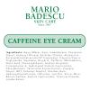 imageMario Badescu Eye Cream for Dark Circles and Puffiness  Hyaluronic Caffeine or Glycolic  Hydrating Firming and Anti Aging Overnight Under Eye Care Treatment for Fine Lines and WrinklesCaffeine