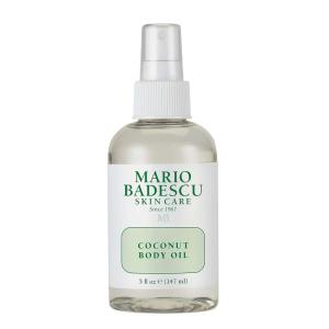 imageMario Badescu Coconut Body Oil Enriched with Coconut Oil ampamp Shea Butter  Lightweight Skin Care for Hydrating and Moisturizing After Shower MassageBody Oil