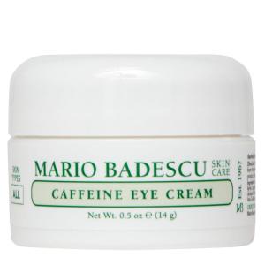 imageMario Badescu Eye Cream for Dark Circles and Puffiness  Hyaluronic Caffeine or Glycolic  Hydrating Firming and Anti Aging Overnight Under Eye Care Treatment for Fine Lines and WrinklesCaffeine
