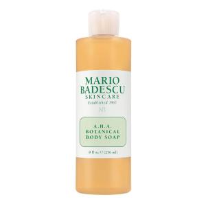 imageMario Badescu AHA Botanical Body Wash Moisturizing Clarifying and Gentle Exfoliating Wash for Brighter Softer and Smoother Skin Body Soap Infused with Glycolic Acid ampamp Fruit Enzymes8 Fl Oz Pack of 1