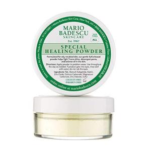 imageMario Badescu Special Healing Blemish Repairing Face Powder for Oily and Troubled Skin Reduces TZone Shine Decongests Pores and Balances Excess Oil Gentle Sulfur Powder for Skin CareSpecial Healing Powder