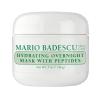 imageMario Badescu Hydrating Overnight Mask with Peptides for All Skin Types  AntiAging Sleep Mask that Hydrates  Formulated with Palmitoyl Pentapeptide4 and Palmitoyl Tetrapeptide7 2 fl OZ