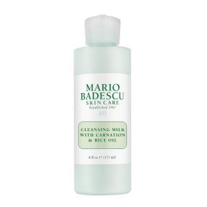imageMario Badescu Cleansing Milk with Carnation Rice Oil ampamp Vitamin E  No Rinse Liquid Makeup Remover Cleanser with Milky Formula For Skin Care and Gentle Cleansing Experience6 Fl Oz Pack of 1
