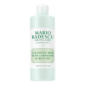 imageMario Badescu Cleansing Milk with Carnation Rice Oil ampamp Vitamin E  No Rinse Liquid Makeup Remover Cleanser with Milky Formula For Skin Care and Gentle Cleansing Experience16 Fl Oz Pack of 1
