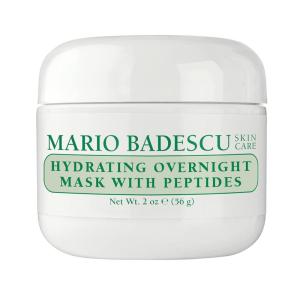 imageMario Badescu Hydrating Overnight Mask with Peptides for All Skin Types  AntiAging Sleep Mask that Hydrates  Formulated with Palmitoyl Pentapeptide4 and Palmitoyl Tetrapeptide7 2 fl OZ