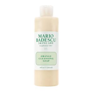 imageMario Badescu Orange Cleansing Soap  Cream Face Cleanser and Exfoliator Enriched with AHA  Oil Free Face Wash for Combination or Dry Skin  Mild Exfoliant with NonDrying Formula8 Fl Oz Pack of 1