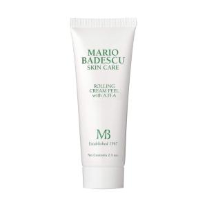 imageMario Badescu Rolling Cream Peel for AHA for All Skin Types  Face Treatment with Lactic Acid ampamp Kaolin  Visibly Improves Uneven Skin Texture  25 Fl Oz